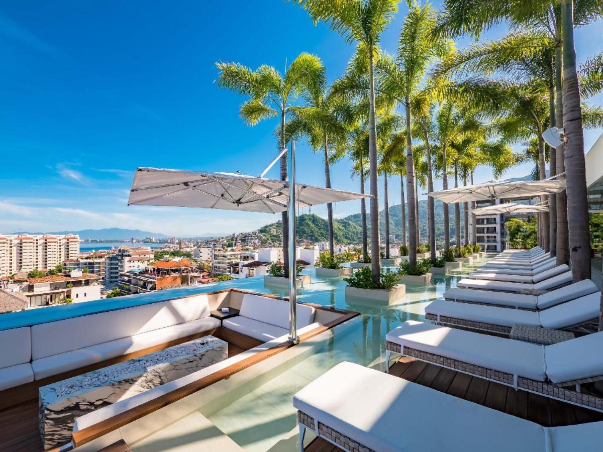 Pier 57 - 510 Luxury Rooftop 2 Bedroom Condo In Romantic Zone ปูแอร์โตบาญาร์ตา ภายนอก รูปภาพ